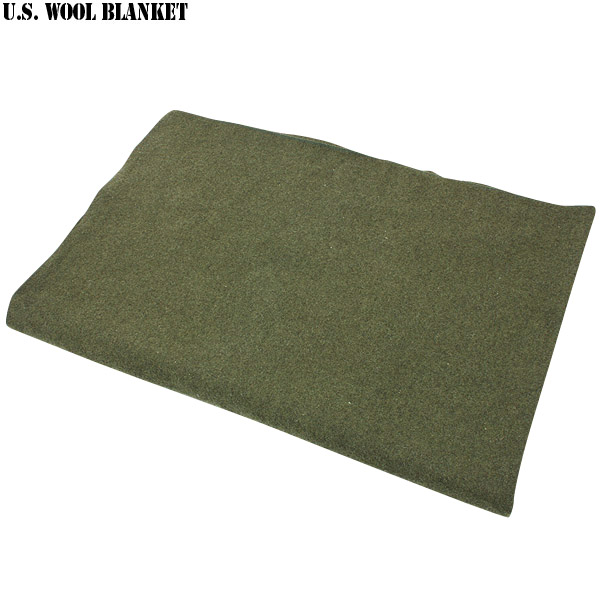 ☆今だけ15%OFF☆実物 新品 米軍ウール毛布 米軍放出品 ブランケット【キャンペーン対象外】【T】ミリタリー