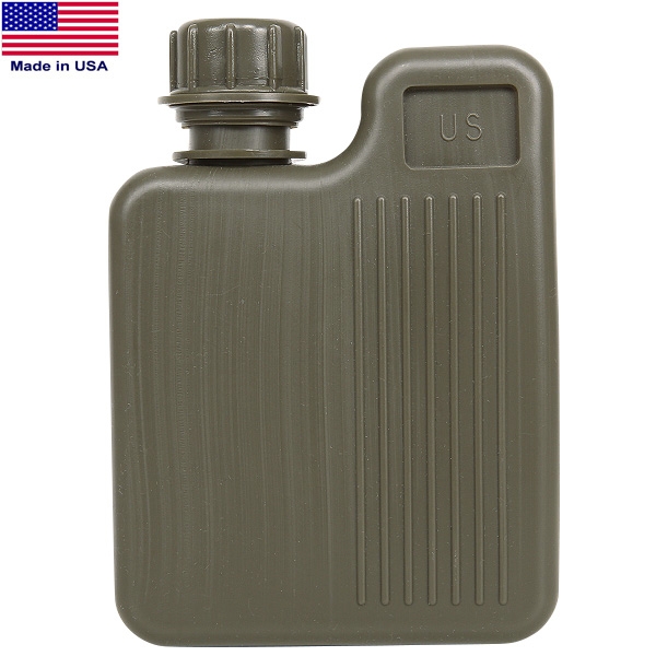 US. キャンティーン US(米軍) 2QT プラ キャンティーン(水筒)ソフトタイプ/OD/米軍