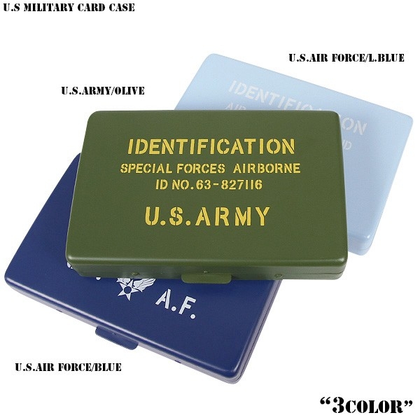 ★カートで割引対象品★新品 U.S MILITARY カードケース3色【T】