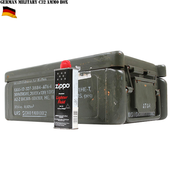 実物 ドイツ軍 C32 アンモボックス 弾薬箱【キャンペーン対象外】【T】ミリタリー