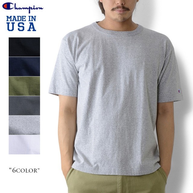 ☆大幅割引中☆【即日出荷対応】【ネコポス便対応】Champion チャンピオン C5-P301 T1011 CREW NECK Tシャツ 6色【キャンペーン対象外】【T】