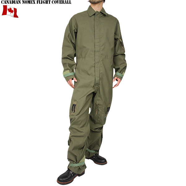 実物 新品 カナダ軍 Nomex フライトカバーオールミリタリーファッション 軍服【キャンペーン対象外】【T】