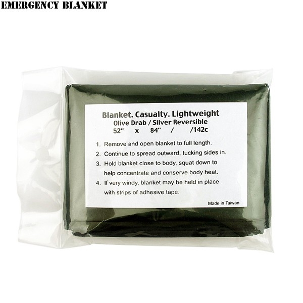 ★カートで割引対象品★新品 CM-527 EMERGENCY BLANKET 緊急避難用ブランケット【T】