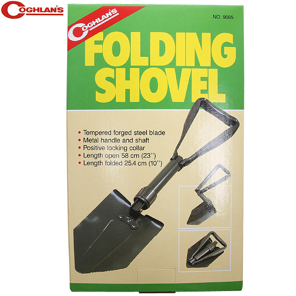 ★カートで割引対象品★COGHLANS コフラン フォールディングシャベル 【Sx】【T】
