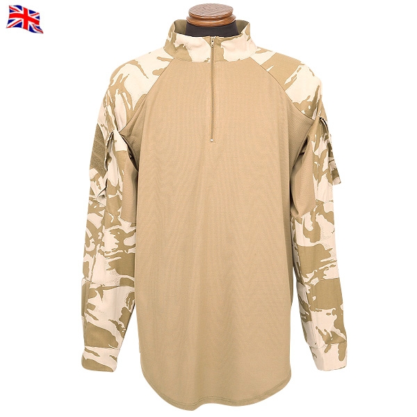 実物 新品 イギリス軍コンバット アンダーシャツ デザートDPMカモミリタリーファッション 軍服【キャンペーン対象外】【T】