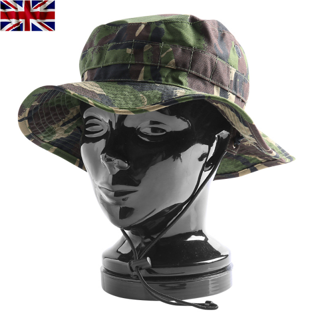 実物 新品 イギリス軍トロピカルハット DPMカモ　【キャンペーン対象外】【I】ミリタリー