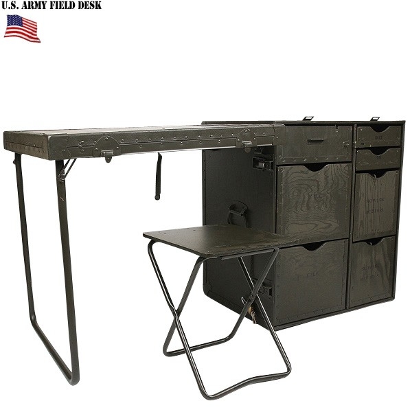 実物 新品 米軍US.ARMY(米陸軍）フィールドデスク＃1 中隊デスク カンパニーデスク 米軍放出品 家具【キャンペーン対象外】【T】ミリタリー