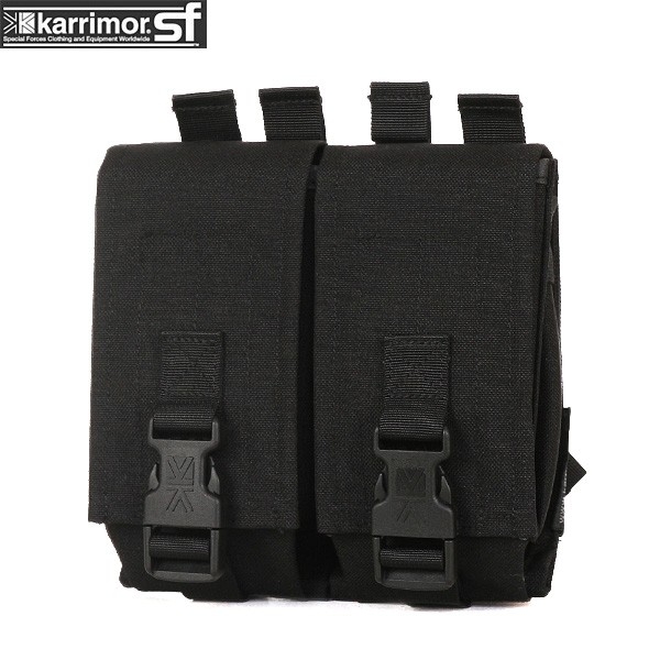 ☆ポイント10倍☆karrimor SF カリマー スペシャルフォースDouble Ammo Pouch BLACK【Sx】【T】