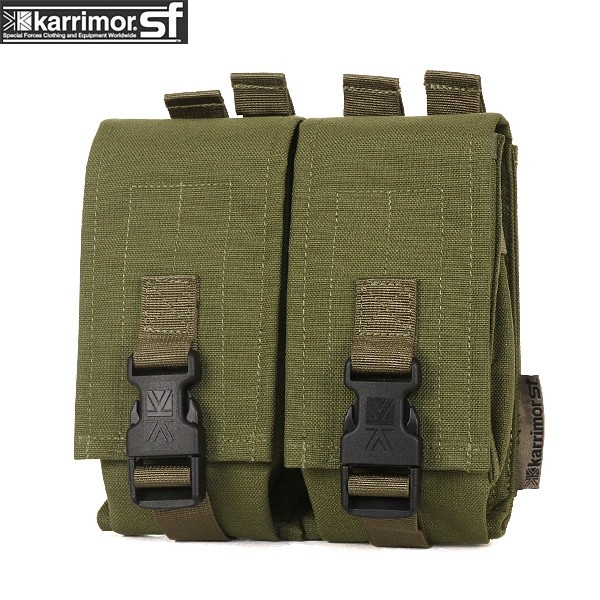 ☆ポイント10倍☆karrimor SF カリマー スペシャルフォースDouble Ammo Pouch OLIVE【Sx】【T】