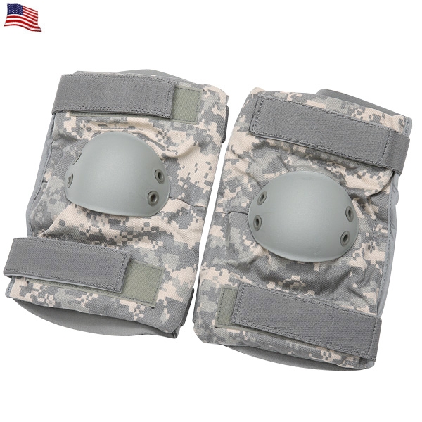 実物 新品 米軍ELBOW PAD UNIVERSAL CAMOUFLAGE PATTERN LARGE 米軍放出品 エルボーパッド【キャンペーン対象外】【I】ミリタリー