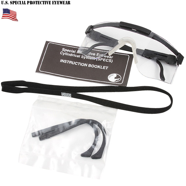 実物 新品 米軍 SPECIAL PROTECTIVE EYEWEAR CLEAR 米軍放出品　ゴーグル【キャンペーン対象外】【T】ミリタリー