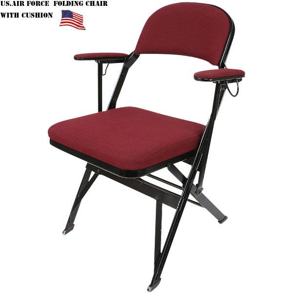 実物 軍物 ミリタリー ポーランド軍 フォールディングチェア ガレージ