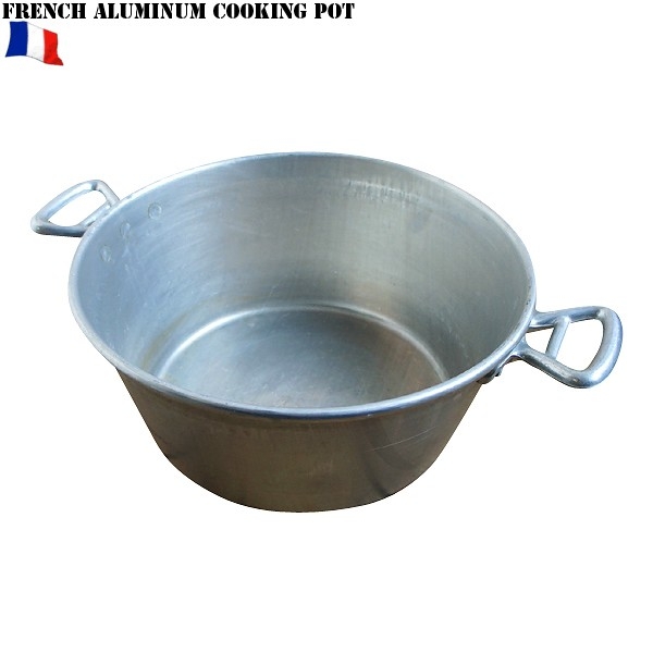 ☆今だけ15%OFF☆実物 フランス軍 アルミ製 調理鍋【キャンペーン対象外】【T】ミリタリー