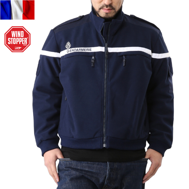 実物 新品 フランス憲兵隊 GENDARMERIE フリースジャケットミリタリーファッション 軍服【キャンペーン対象外】【T】