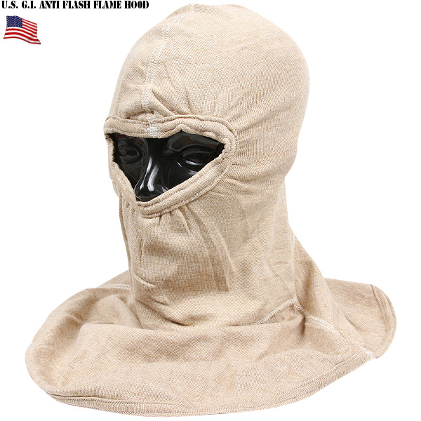 実物 新品 米軍 NOMEX バラクラバ TAN 米軍放出品【キャンペーン対象外】【T】ミリタリー