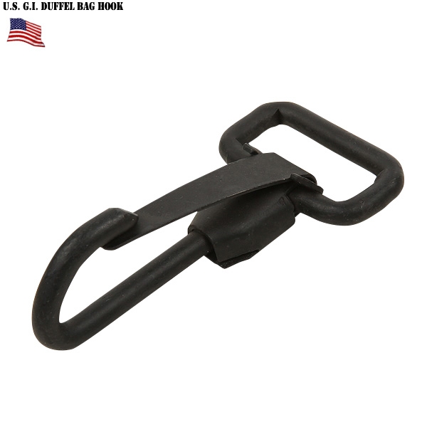 実物 新品 米軍ダッフルバッグ SNAP HOOK 米軍放出品 フック【キャンペーン対象外】【T】ミリタリー