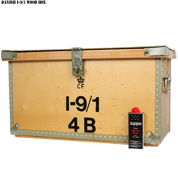 デンマーク軍 I-9/1 ウッドボックス 軍放出品 ミリタリーショップ 通販