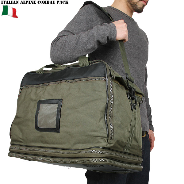 実物 新品イタリア軍アルパインコンバット3WAYバッグ【キャンペーン対象外】【T】ミリタリー