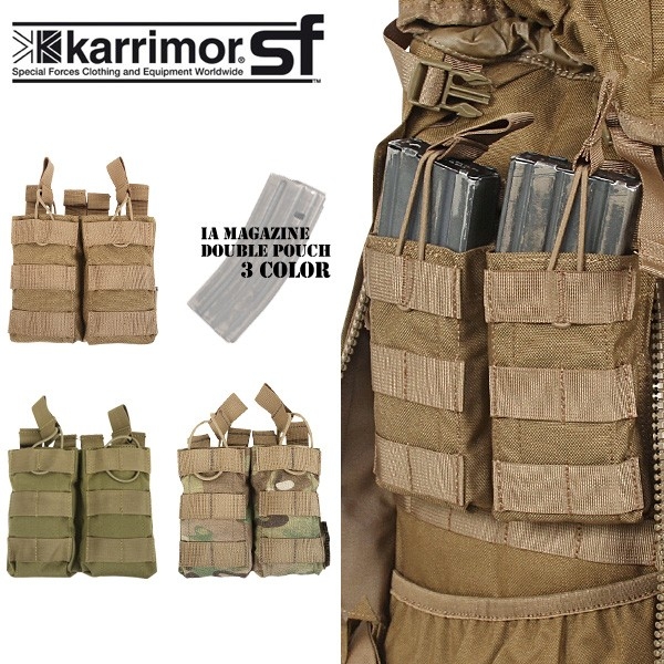 ☆ポイント10倍☆karrimor SF カリマー スペシャルフォース IA Magazine Double Pouch【Sx】【T】