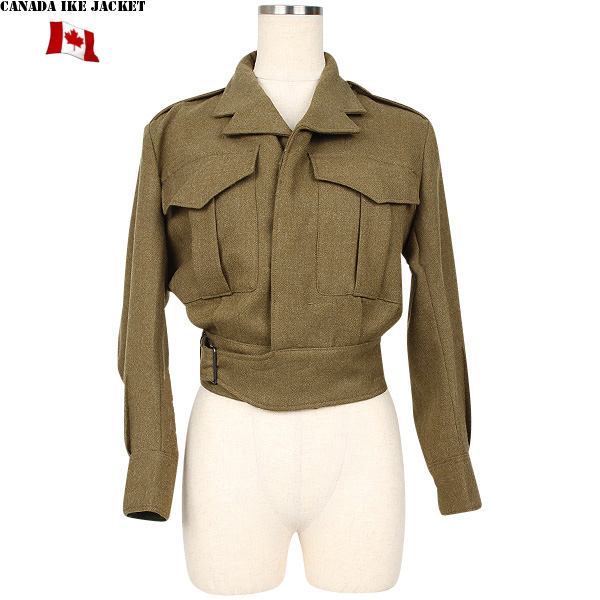 実物 カナダ軍アイクジャケットミリタリーファッション 軍服【キャンペーン対象外】【T】
