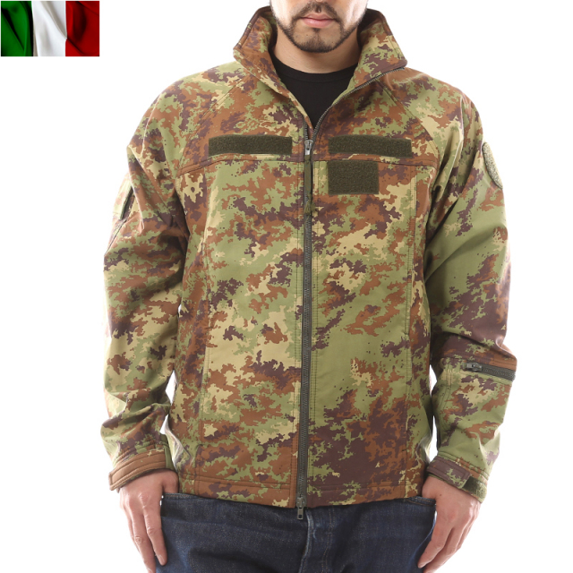 実物 イタリア軍ソフトシェルジャケットミリタリーファッション 軍服【キャンペーン対象外】【T】
