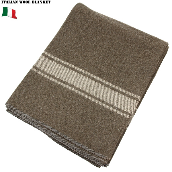 ☆今だけ15%OFF☆実物 イタリア軍 ウールブランケット【キャンペーン対象外】【T】ミリタリー