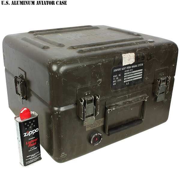 実物 米軍AVIATOR CASE　(飛行士用） 米軍放出品 インテリア ボックス【キャンペーン対象外】【T】ミリタリー