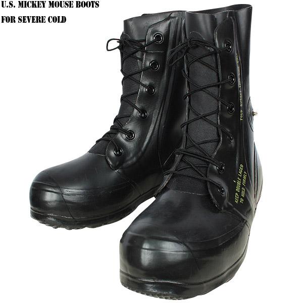 実物 新品 米軍ミッキーマウスブーツ バルブ付き 米軍放出品【キャンペーン対象外】【T】ミリタリー