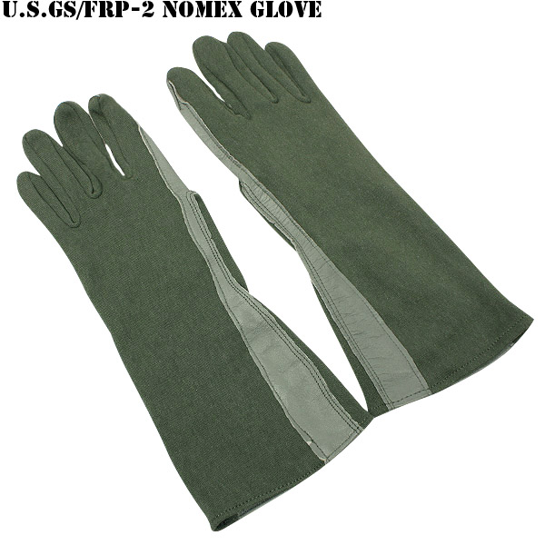 実物 新品 米軍（US)GS/FRP-2 ノーメックスグローブ セージ 米軍放出品 手袋【キャンペーン対象外】【T】ミリタリー