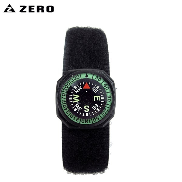 ★カートで割引対象品★ZERO ゼロKR-006 MILITARY 16M/M WRIST COMPASS ミリタリーコンパス【T】