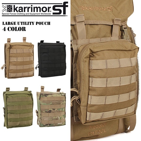 ☆ポイント10倍☆karrimor SF カリマー スペシャルフォース Large Utility Pouch【Sx】【T】