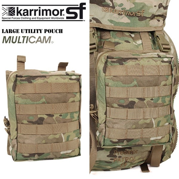 ☆ポイント10倍☆karrimor SF カリマー スペシャルフォース Large Utility Pouch Multicam【Sx】【T】
