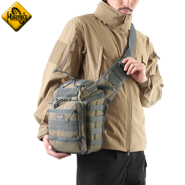 ★カートで割引対象品★MAGFORCE マグフォース MF-0424 Gannet Versipack ショルダーバッグ KHAKI/FOLIAGE【T】