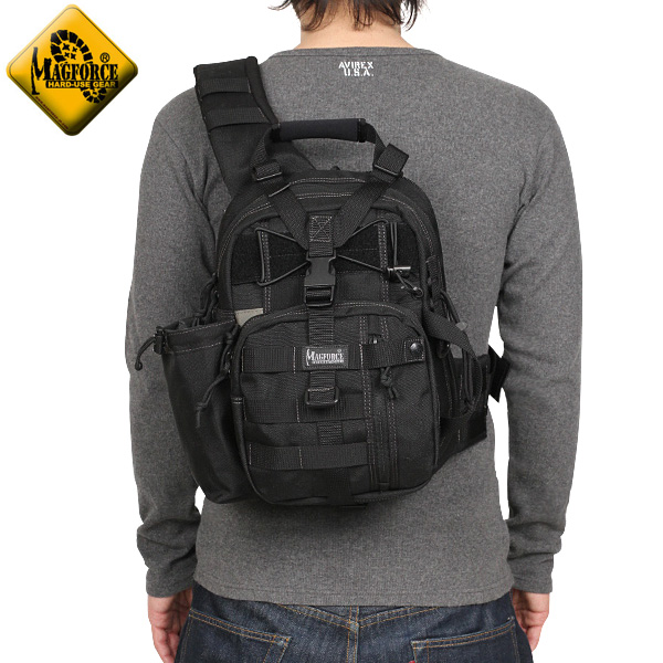 ★カートで割引対象品★MAGFORCE マグフォース MF-0434 Mini Archer Sling Bag Black ブラック スリングバック【T】