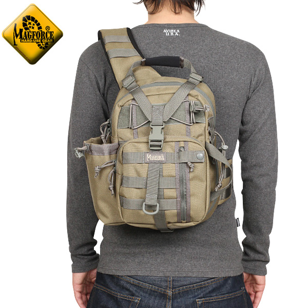 ★カートで割引対象品★MAGFORCE マグフォース MF-0434 Mini Archer Sling Bag KHAKI/FOLIAGE  スリングバック【T】