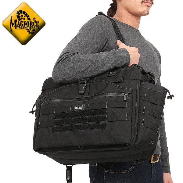 ★カートで割引対象品★MAGFORCE マグフォース MF-0482 タクティカル トートバッグ BLACK ポーチ【T】