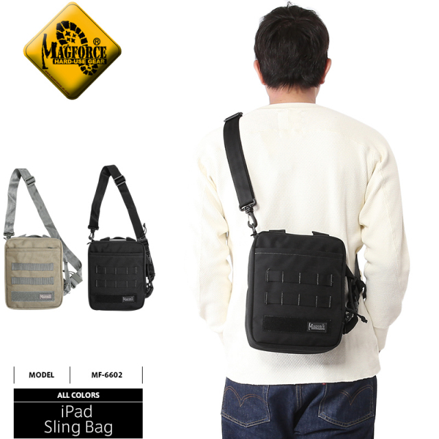 ★カートで割引対象品★MAGFORCE マグフォース MF-6602 iPad Sling Bag 2色 スリングバック【T】