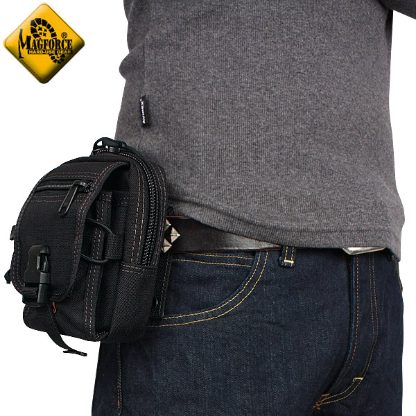 ★カートで割引対象品★MAGFORCE マグフォース MF-0307 M-1 Waistpack Black ウエストバック【T】