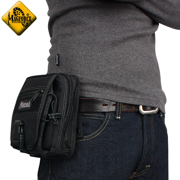 ★カートで割引対象品★MAGFORCE マグフォース MF-0315 M-5 Waistpack Black ウエストバック【T】