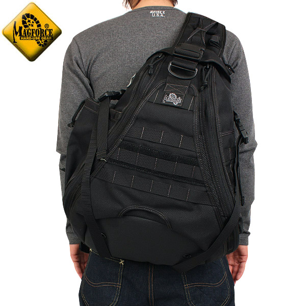 ★カートで割引対象品★MAGFORCE マグフォース MF-0410 MONSOON GEARSLINGER Black スリングバック【T】