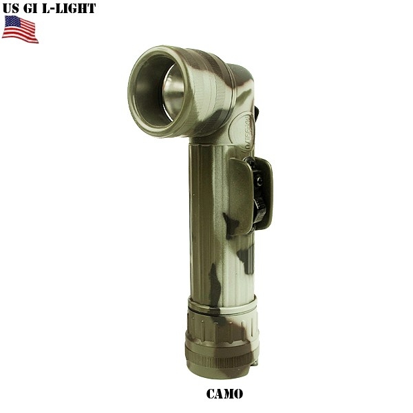 実物 新品 米軍 G.I. L型ライト MX-991 CAMO 米軍放出品【キャンペーン対象外】【T】ミリタリー