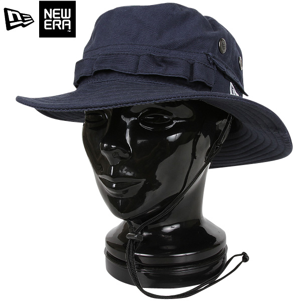 ★只今10％OFF★【メーカー取次】NEW ERA ニューエラ ADVENTURE DUCK COTTON ハット NAVY 14524833【R】