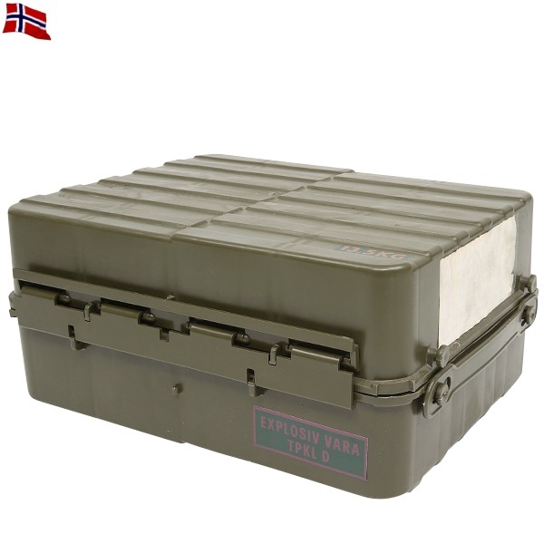 実物 新品ノルウェー軍トランスポートボックス【キャンペーン対象外】【T】ミリタリー