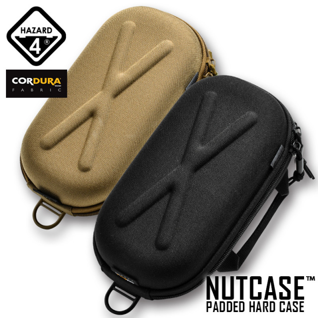★カートで割引対象品★HAZARD4 ハザード4 NUTCASE PADDED HARD CASE（ナット パデッド ハードケース） BLACK/COYOTE【T】
