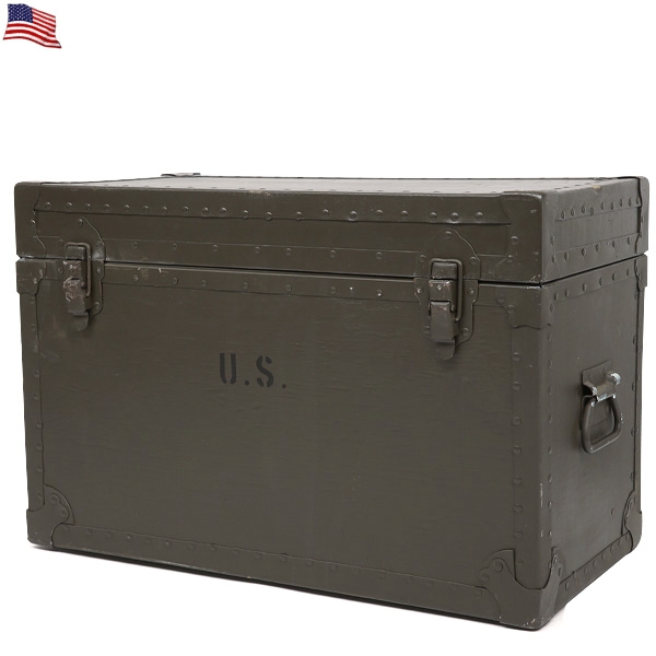 実物 米軍U.S.ARMYフィールド オフィスケース 米軍放出品 インテリア ボックス【キャンペーン対象外】【T】ミリタリー