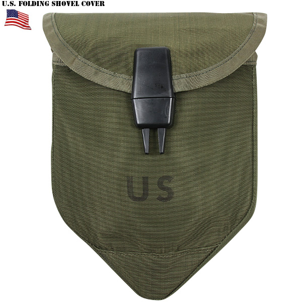 実物 新品 米軍70s フォールディングショベル用カバー 米軍放出品【キャンペーン対象外】【T】ミリタリー