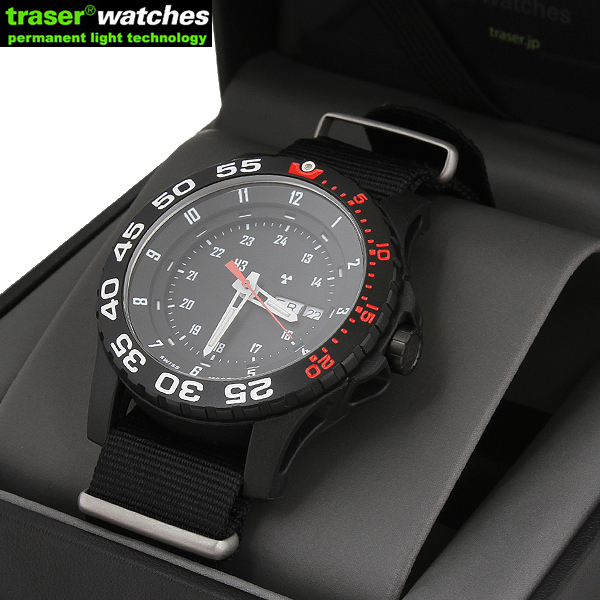 ☆ポイント10倍☆TRASER トレーサー TYPE6 MIL-G Japan Limited Edition Red【P6600.41F.1Y.01　9031530】【T】