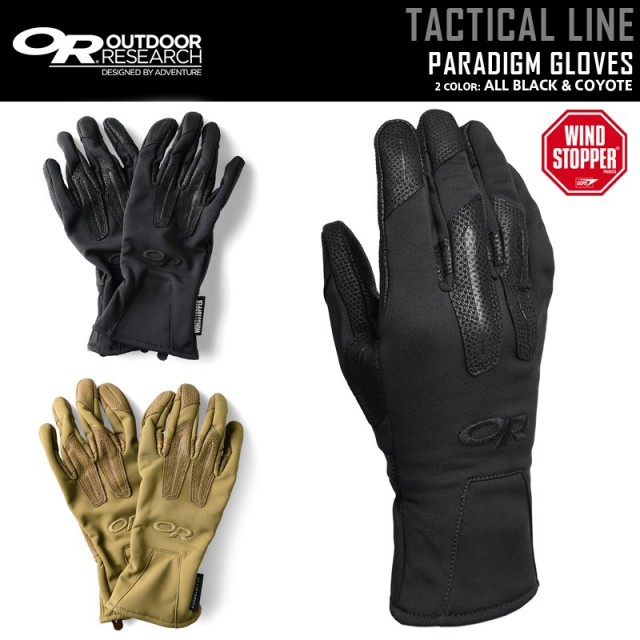 ☆大幅割引中☆【即日出荷対応】OUTDOOR RESEARCH アウトドアリサーチ TACTICAL LINE PARADIGM(パラディム) グローブ 2色 19841256【T】