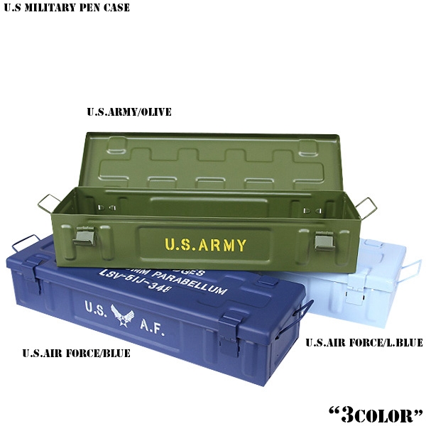 ★カートで割引対象品★新品 U.S MILITARY ペンケース【T】