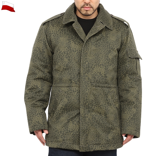 実物 新品 ポーランド軍 PUMA迷彩ジャケット ライナー付きミリタリーファッション 軍服【キャンペーン対象外】【T】